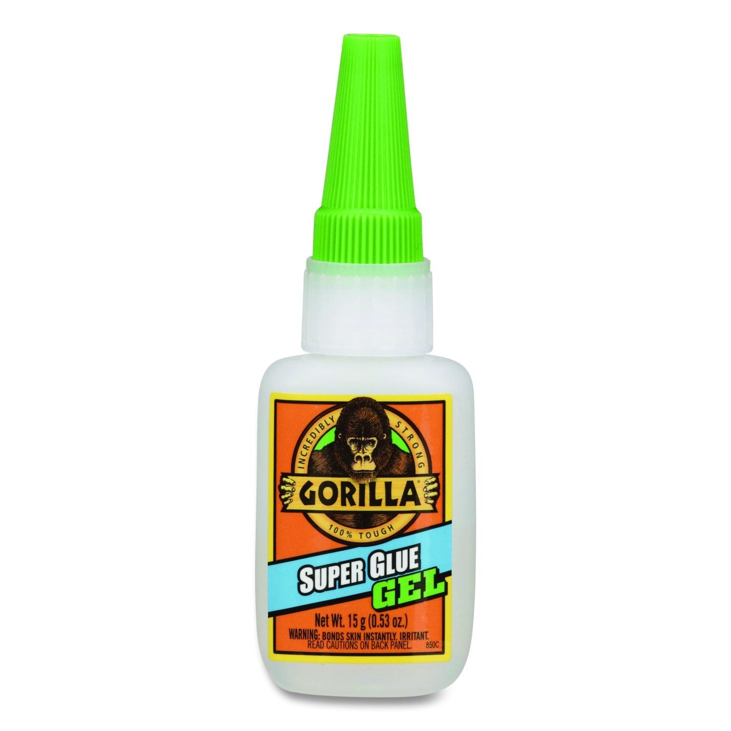 GORILLA Gorilla GOR7500101 Brush & Nozzle Super Glue 0.35 oz (1 Each) GOR7500101