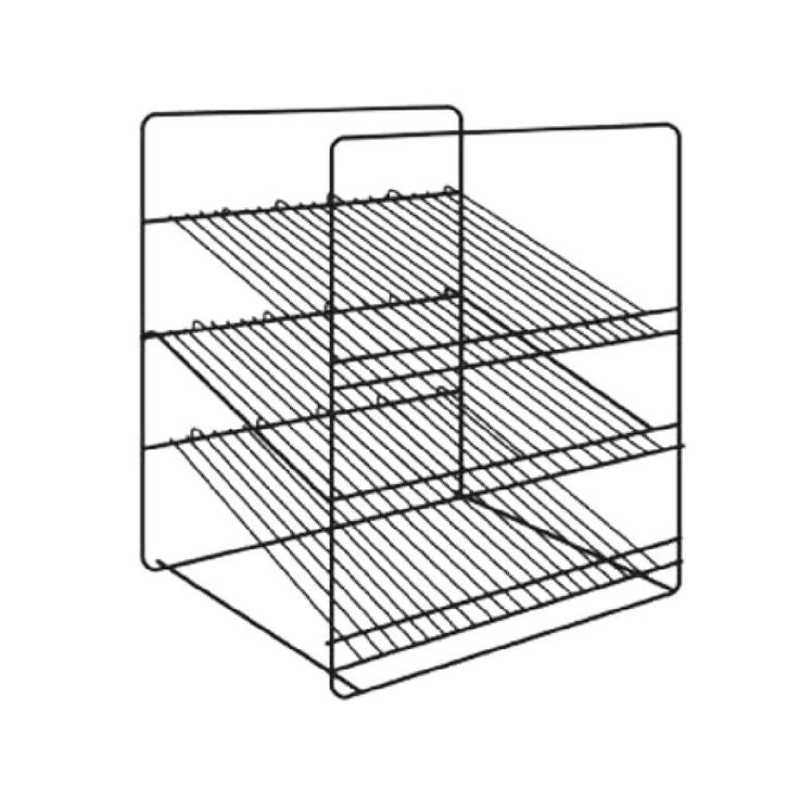 HATCO Hatco FSDT3SAR 3 Shelf Angle Rack 15-Degree Angle
