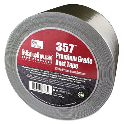 Nashua 1086157 Premium Duct Tapes Olive Drab 3 in x 60 yd x 13 mil