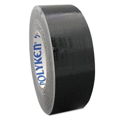 Polyken 1086702 General Purpose Duct Tapes Black 2 in x 60 yd x 9 mil