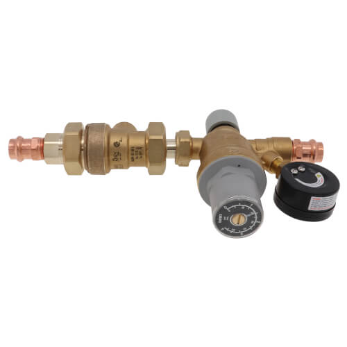 Caleffi 573016A Automatic Filling Valve with Backflow Preventer | 1/2 Press