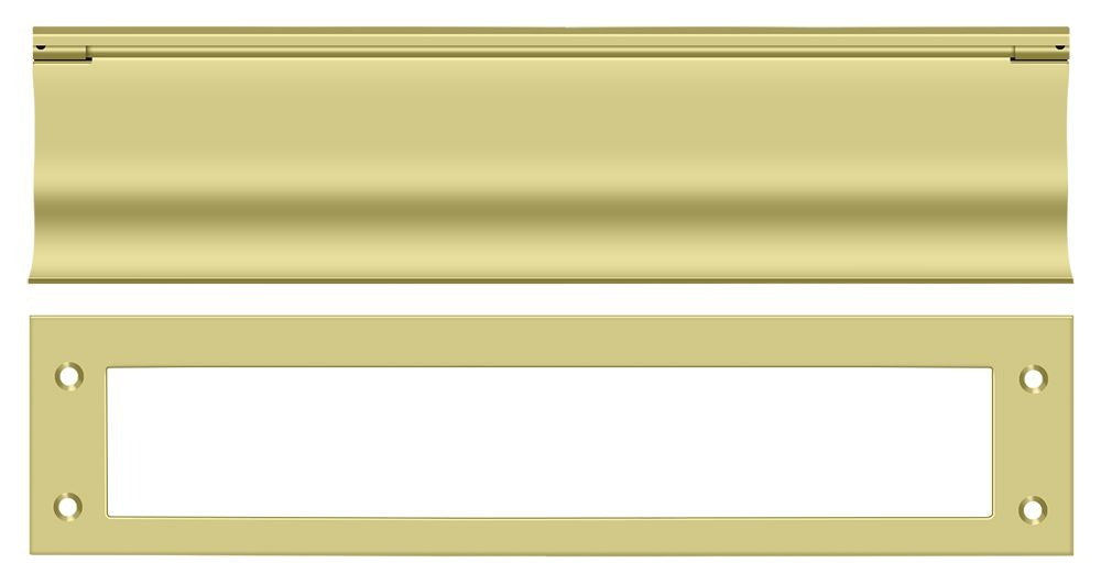 DELTANA Deltana MS0030U3 Mail Slot Heavy Duty Bright Brass