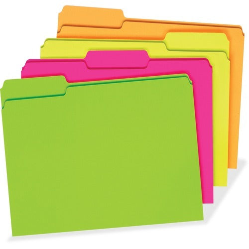 PENDAFLEX Pendaflex PFX40523 Fluorescent File Folders 24 Pack