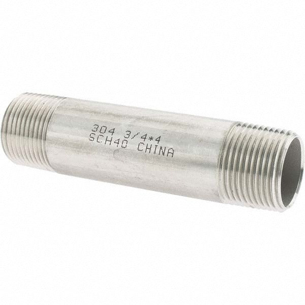 VALUE COLLECTION Value Collection 4BN3/4*4 Ss Pipe Nipple 3/4 in Sch 40