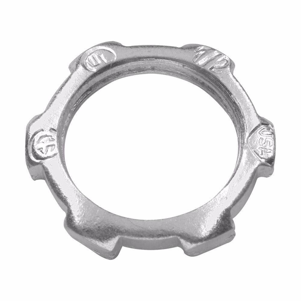 Crouse-Hinds 16DC Conduit Locknut 2 Inch Zinc Die Cast