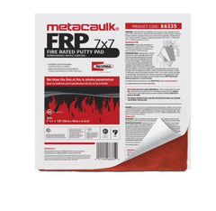 Rectorseal 66335 Metacaulk 7X7 Putty Pad Up to 3 hr Fire Rating