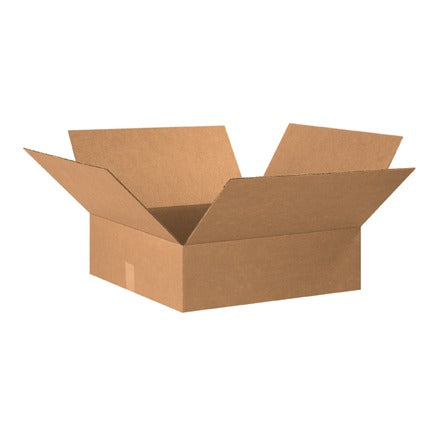BSC PREFERRED Bsc Preferred 20206 Shallow Corrugated Shipping Boxes 15 Pack