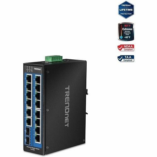 TRENDNET Trendnet TI-G162 Industrial Gigabit Switch 14 Port
