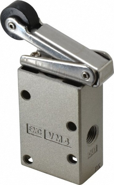 SMC Smc Pneumatics NVM430-N01-01 Roller Lever Valve 1/8 Npt