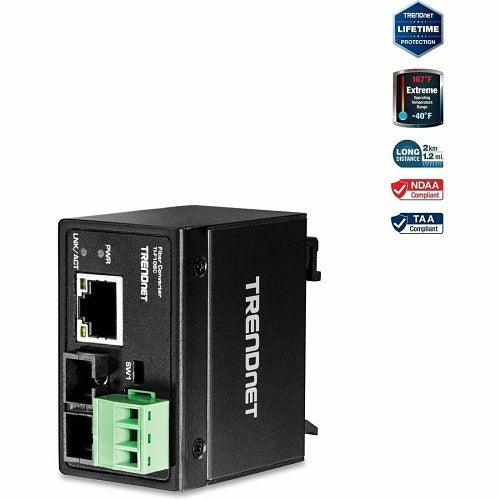 TRENDNET Trendnet TI-F10SC Hardened Fast Ethernet Media Converter