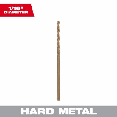 MILWAUKEE Milwaukee 48-89-2301 Cobalt Drill Bit 1/16 Inch 5 Pack