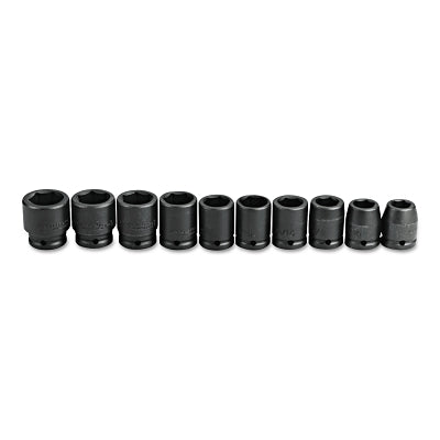 Proto J07500-10 Impact Socket Set 3/4 In Dr 10 Pc