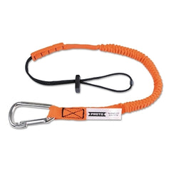 Proto JLAN15LBSSCAR Elastic Lanyard With Stainless Steel Carabiners, 48 inches, Hook, 15 lb Load Cap