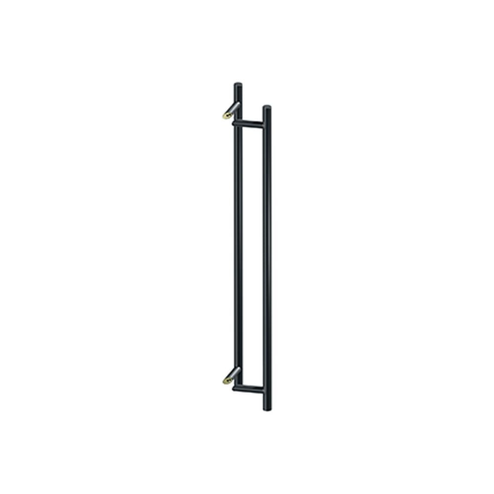 DELTANA Deltana SSPORBB48U19 48in Back to Back Round Door Pull Black