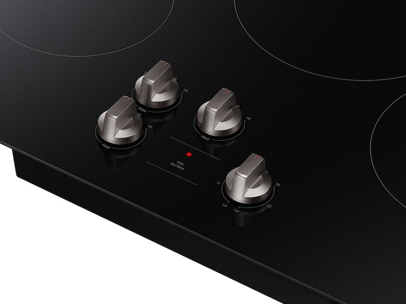 SAMSUNG Samsung NZ30FG5332RK 4-Element electric cooktop with knob controls 7.2 kW (30 inch) NZ30FG5332RK