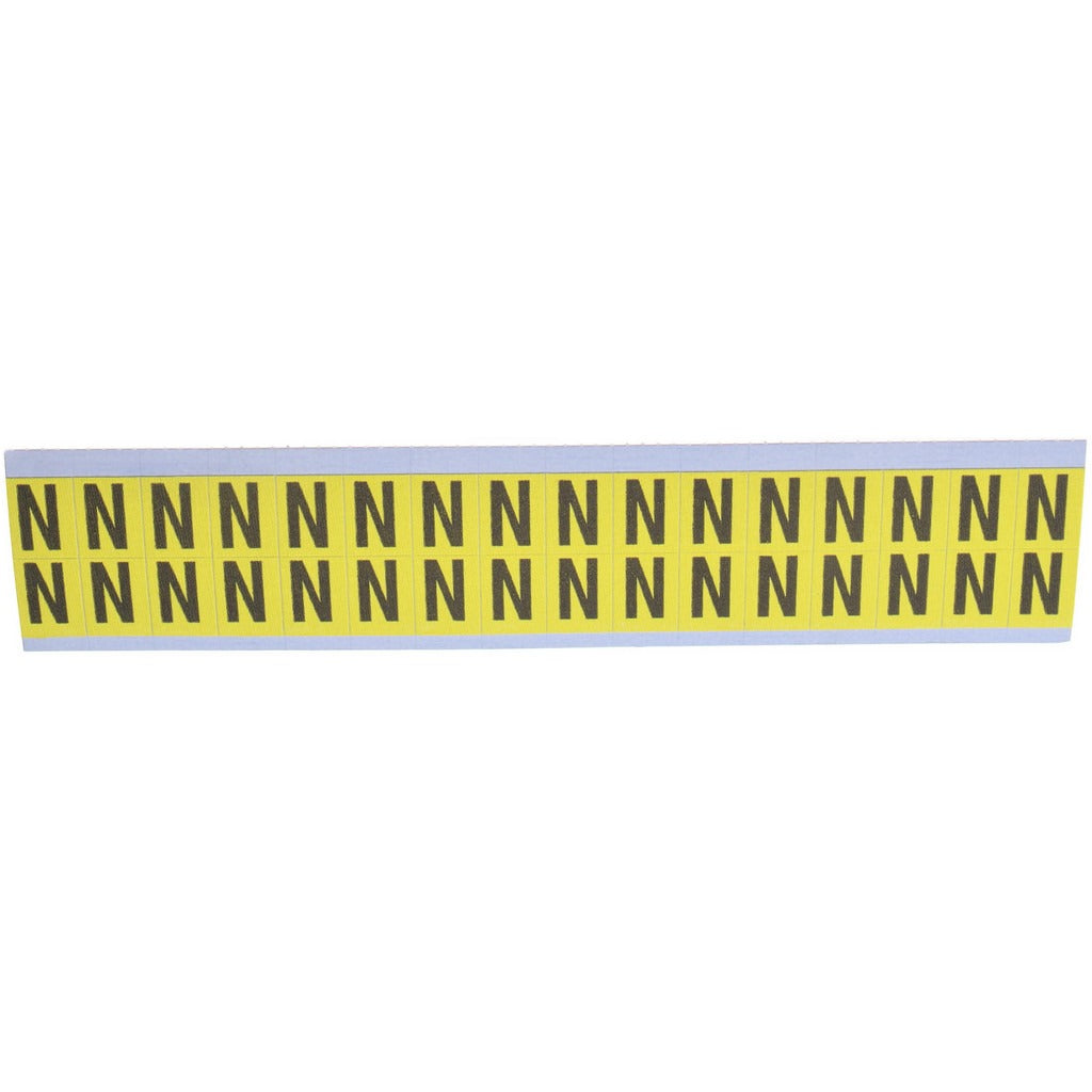 STRANCO Stranco SB3-N Letter Label N Rectangle Vinyl