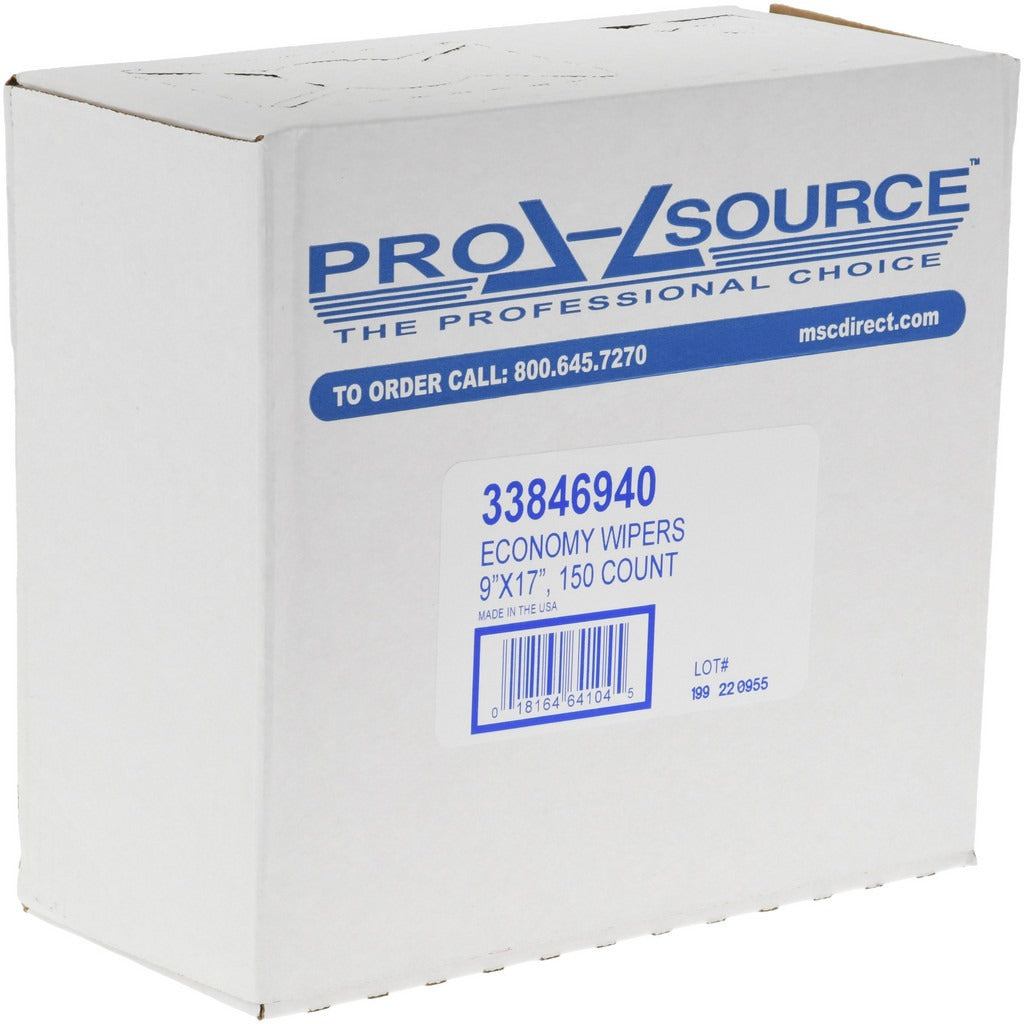 PRO-SOURCE Pro-source 64104 Dry Pop-up Wipes 150 Sheets 17x9 in 6 Pack