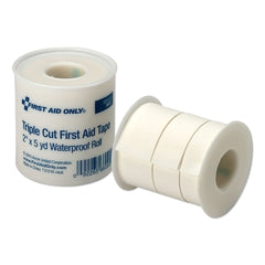 First Aid Only 90890 Triple Cut Waterproof First Aid Tape, 2 x 5 yd. 6/Box