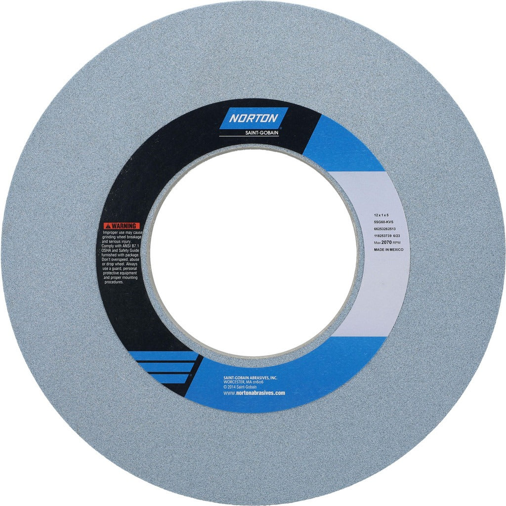 NORTON Norton 66253262513 Surface Grinding Wheel 12in 60G