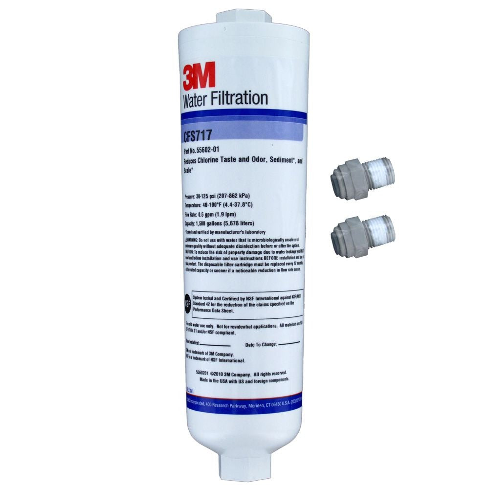 SOLVENTUM Solventum CFS717 Inline Turbidity Water Filter (1/4 in NPT) Replacement AP717