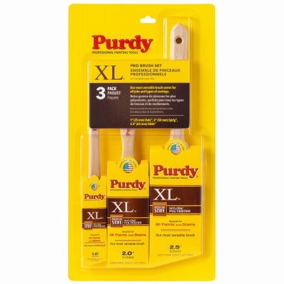 PURDY Purdy Corporation 14L853100 Pro Brush Kit 3 Piece Set