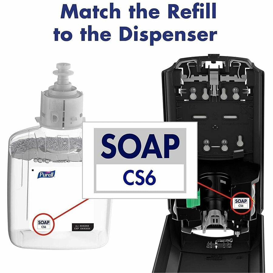 GOJO Gojo GOJ657402 Purell Healthy Soap Mild Foam CS6 1200 mL Cartridge