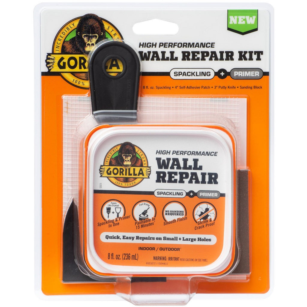 GORILLA GLUE Gorilla Glue 103959 Drywall Plaster Repair Kit 8 Oz