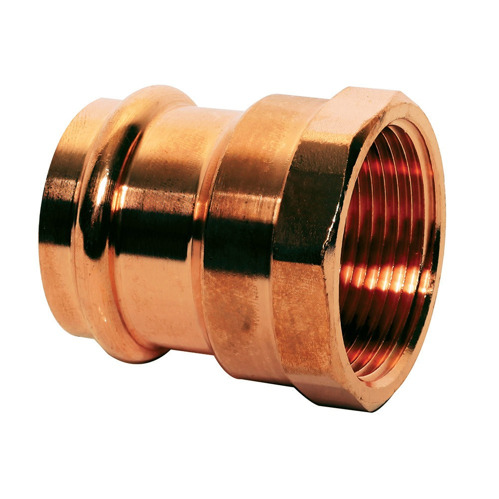 JONES STEPHENS JONES STEPHENS C77150 Copper Female Adapter P x FPT 3/4 x 3/4