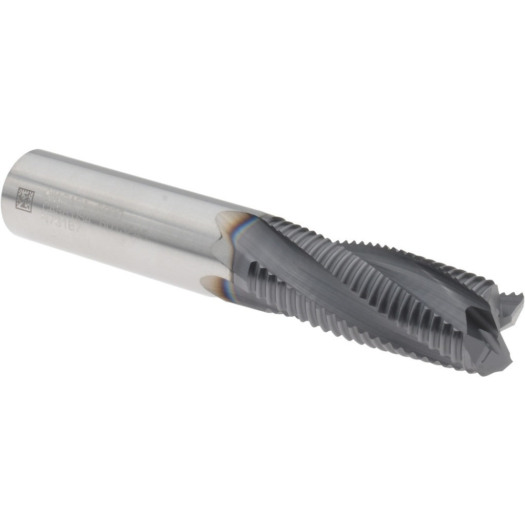 SECO TOOLS Seco 17004671 Roughing End Mill 1/2 in 4 Flute Solid Carbide