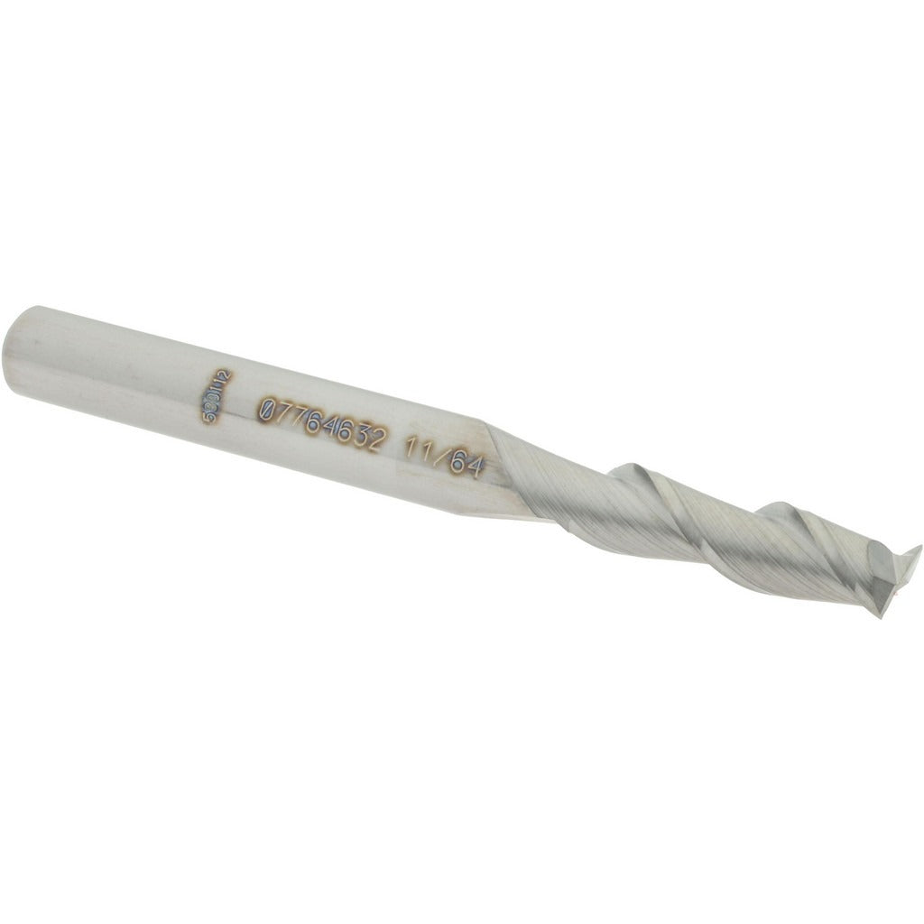 ACCUPRO Accupro 12181284 Square End Mill 11/64 in 2 Flute Carbide