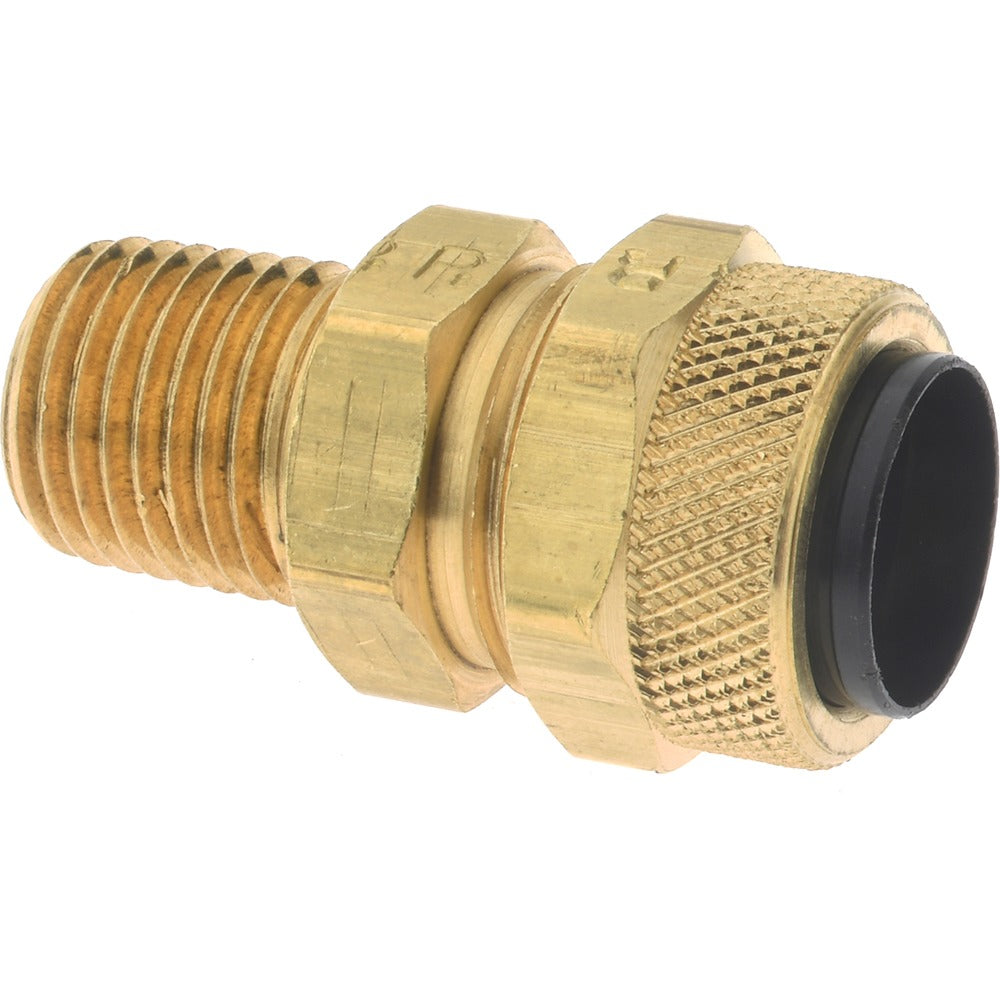 PARKER Parker 68P-8-4 Compression Tube Connector 1/2 in Od 1/4 Mnpt