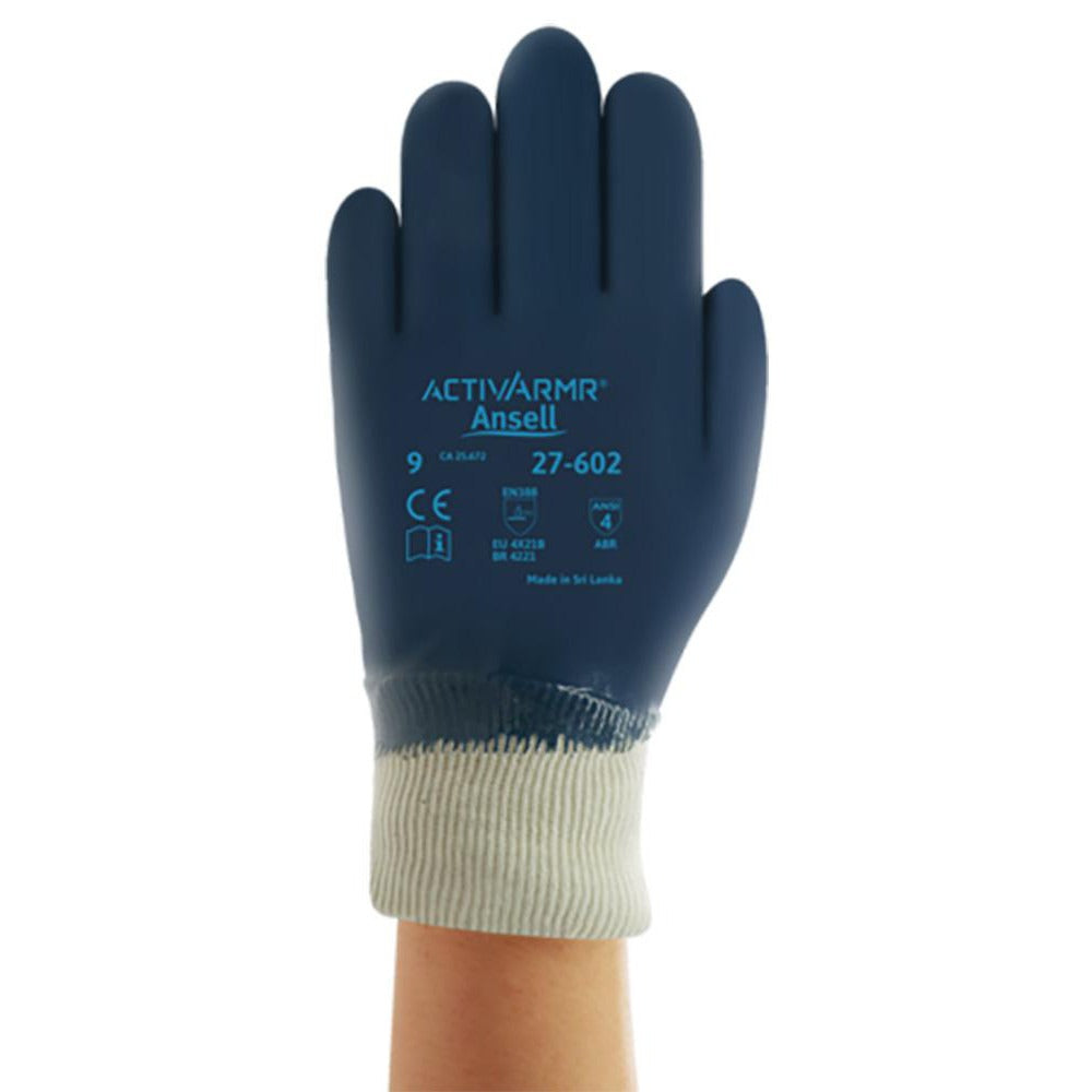 ANSELL Ansell 205862 Nitrile-coated Work Gloves Large