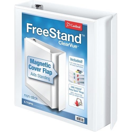 CARDINAL Cardinal CRD43120 View Binder 2 Inch White Slant-d Ring