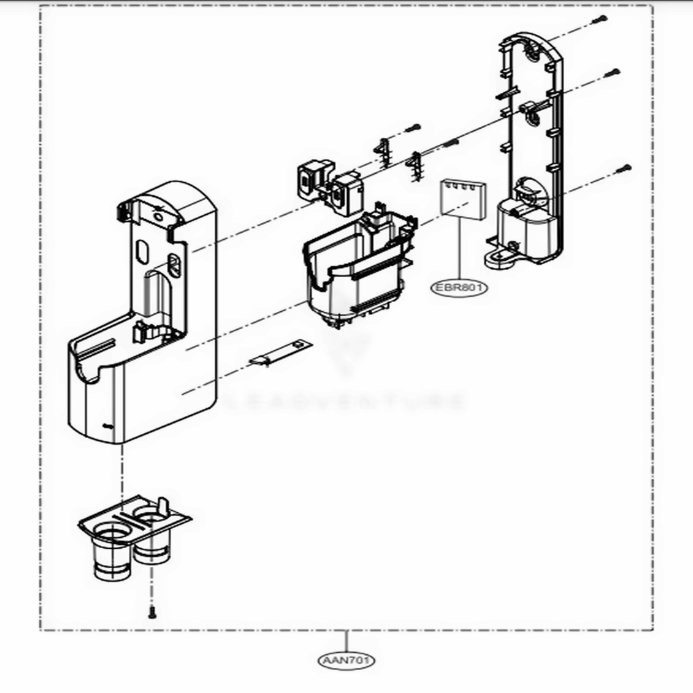 LG Lg EBR78932009 Sub PCB Assembly (Vacuum Cleaner Sub PCB)