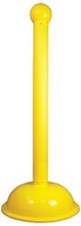 ACCUFORMNMC Accuformnmc HDS41Y Warning Post 41in 3in Dia Yellow