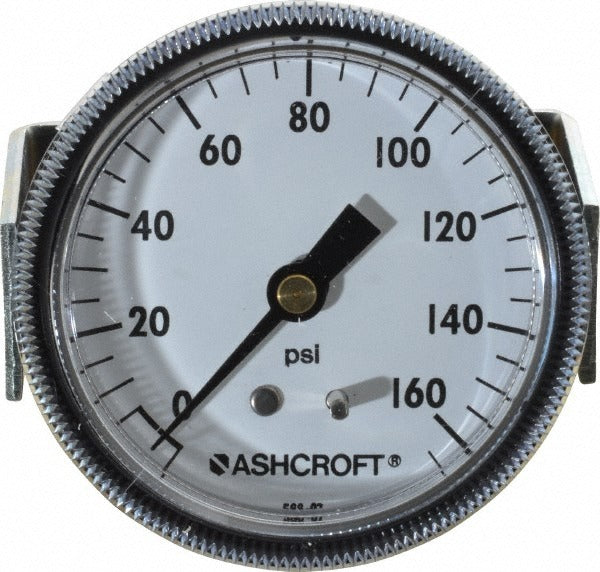 ASHCROFT Ashcroft 662876001460 Pressure Gauge 0-160 Psi 2.5in Dial