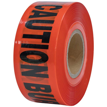 Klein 58003 Caution Barricade Warning Tape 3-Inch x 1000-Foot