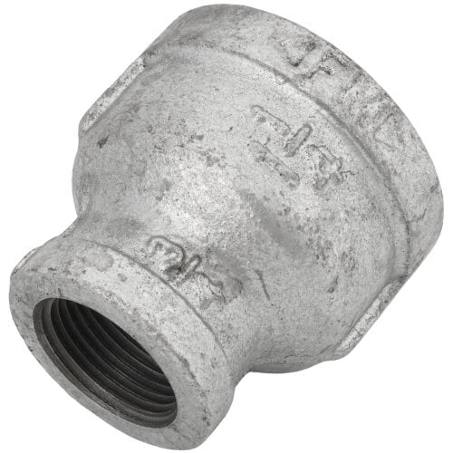 EVERFLOW Everflow GMRC1142 Reducing Coupling Galvanized Malleable (1-1/4 x 3/4) Bluefin GVC125-075C