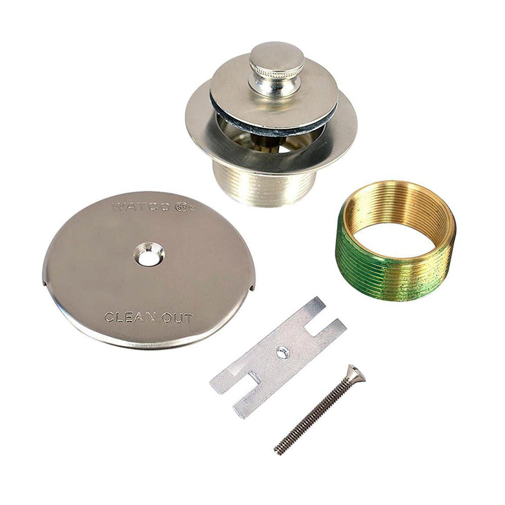 WATCO MANUFACTURING 58190-BN Lift & Turn 1.6 with Bushing Trim Kit Brushed Nickel