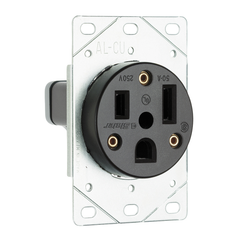 Pass & Seymour 3804 Straight Blade Receptacle 50A 250V