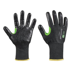 Honeywell 24-0913B/7S CoreShield A4/D Coated Cut Resistant Gloves 7/S HPPE/Basalt 13 ga Black