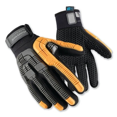 Honeywell 42-623BO/6XS Rig Dog Mud Grip Gloves ANSI A6 Hook and Loop Cuff XS