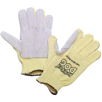 Honeywell KV18A-100-50 Junk Yard Dog Kevlar Gloves Men's Yellow