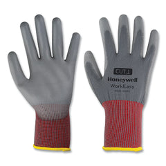 Honeywell WE21-3313G-9/L WorkEasy Gloves 3313G Nitrile Palm Coating Large Gray Red