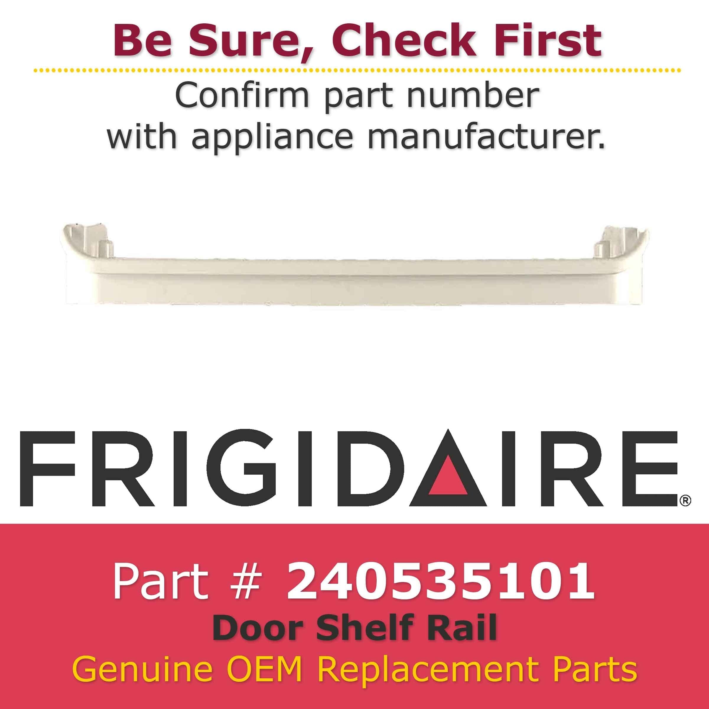 FRIGIDAIRE Frigidaire 240535101 Door Rack 23.27x4.49 in Metal
