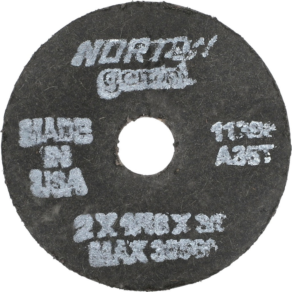 NORTON Norton 66243411396 Cut-off Wheel 2 in Aluminum Oxide Type 1