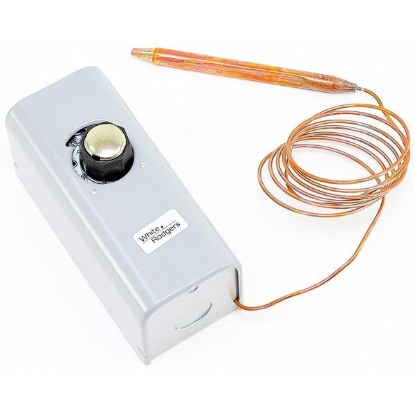 WHITE-RODGERS White-Rodgers 1609-105 Refrigeration Temperature Control 16 FLA/8 FLA (5 ft Capillary) 1609-105