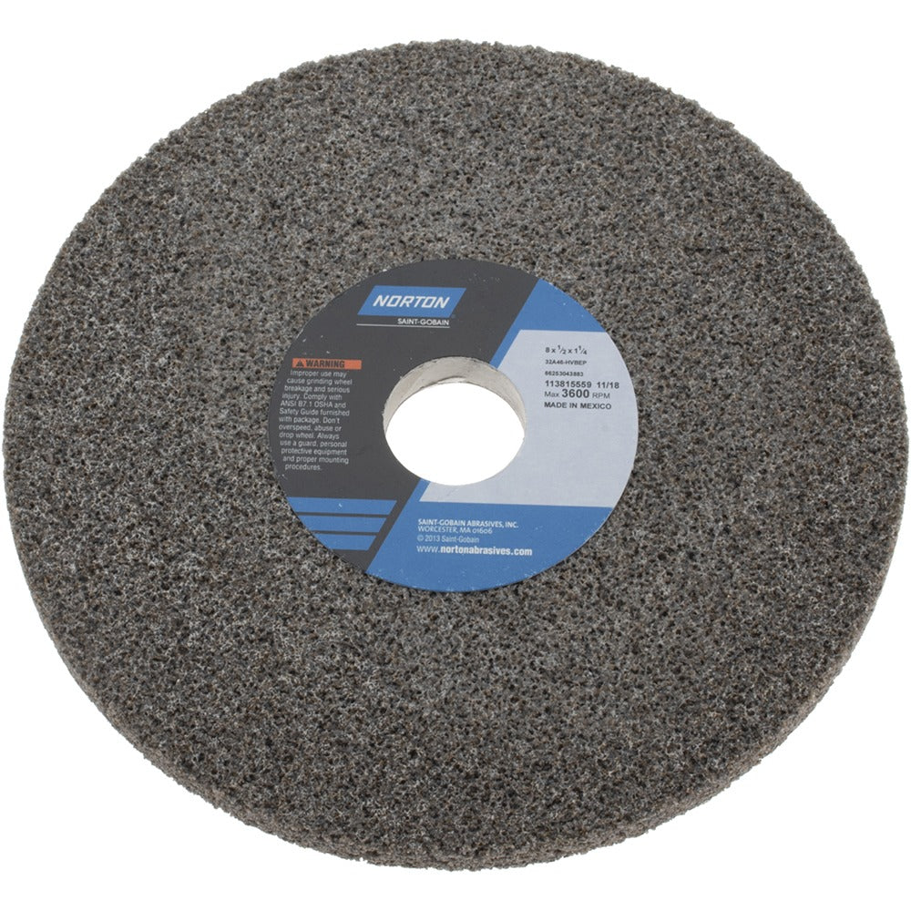 NORTON Norton 66253043883 Surface Grinding Wheel 8in 46 Grit