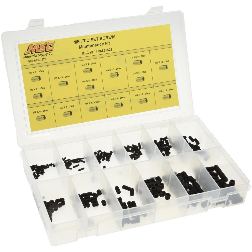 VALUE COLLECTION Value Collection NFC-KIT241 Steel Set Screw Assortment
