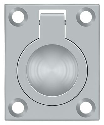 DELTANA Deltana FRP175U26D Flush Ring Pull Satin Chrome
